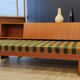 Mid century sofa bed, vintage - daybed, sofa