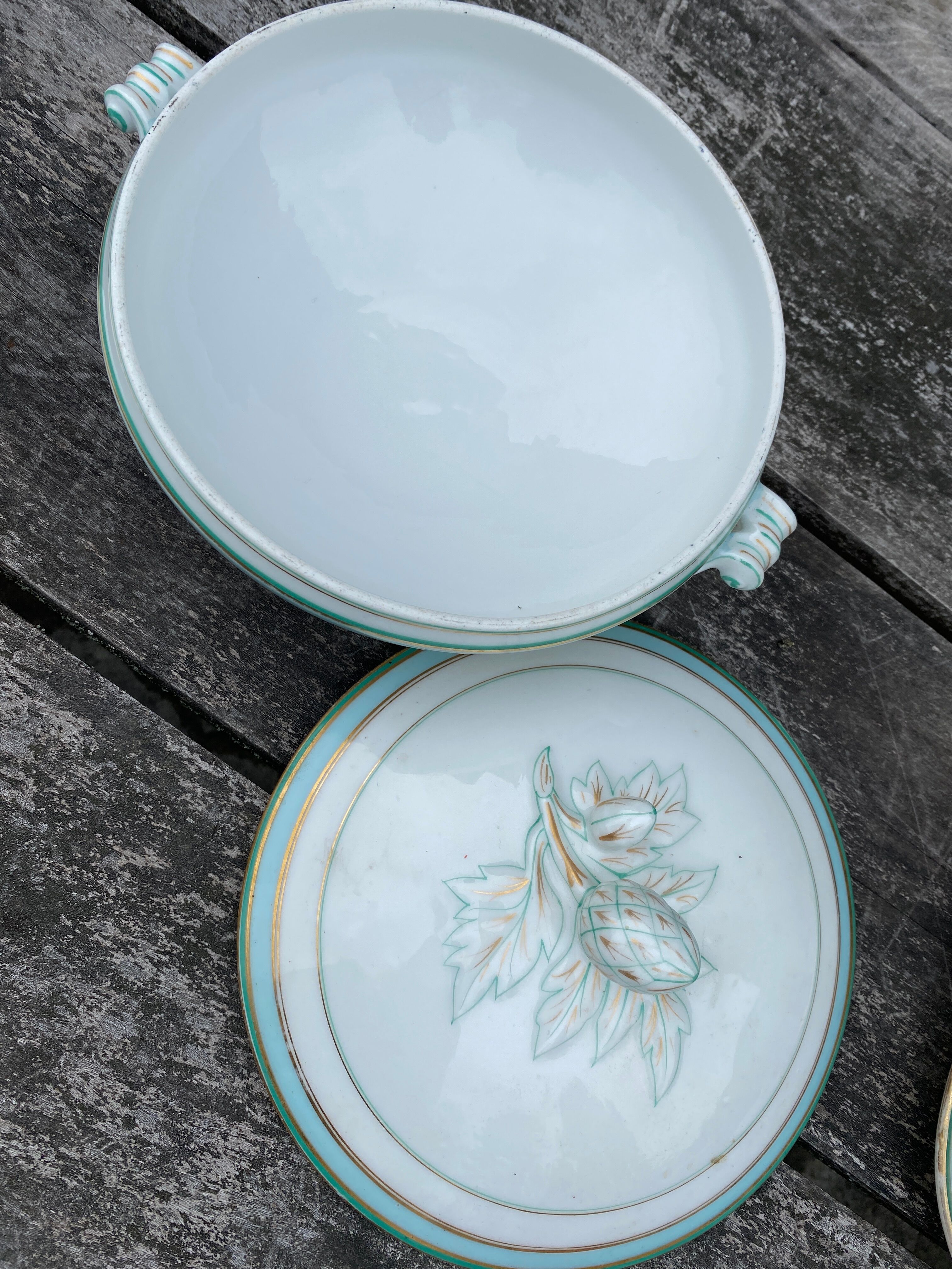 Soupière porcelaine vintage