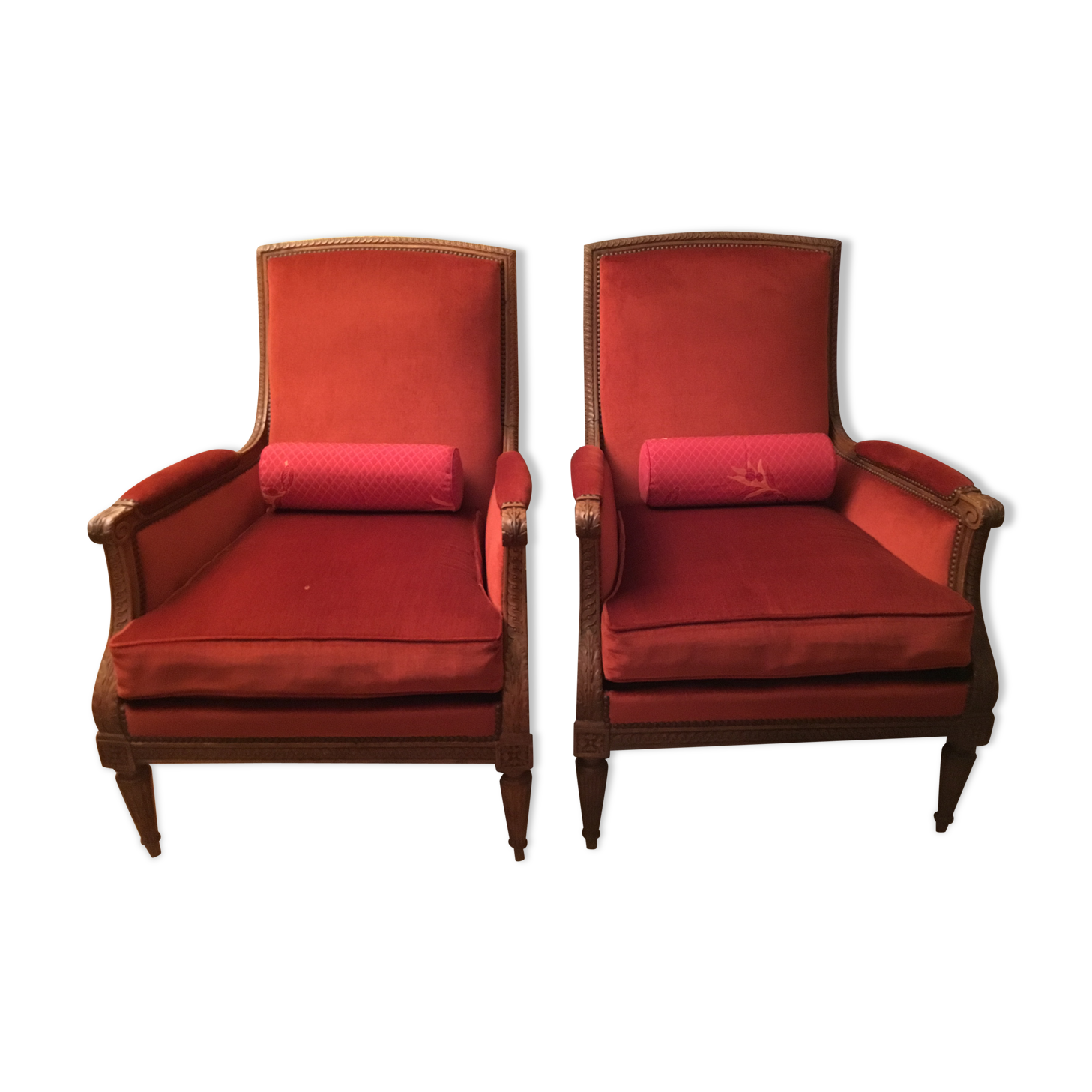 Pair of armchairs