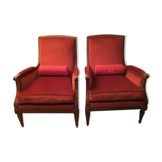 Pair of armchairs