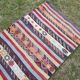 Vintage Turkish hallway rug 80x295 cm