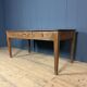 Old decorated wooden kitchen table