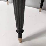 Black Walnut and Ebonized Beech Folding Table attr. to Paolo Buffa