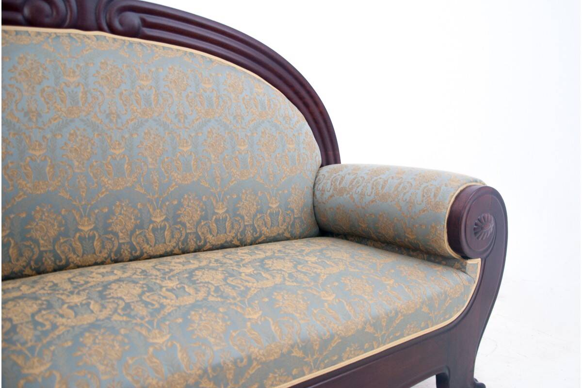 Antique sofa, Northern Europe, the 19th centuries.