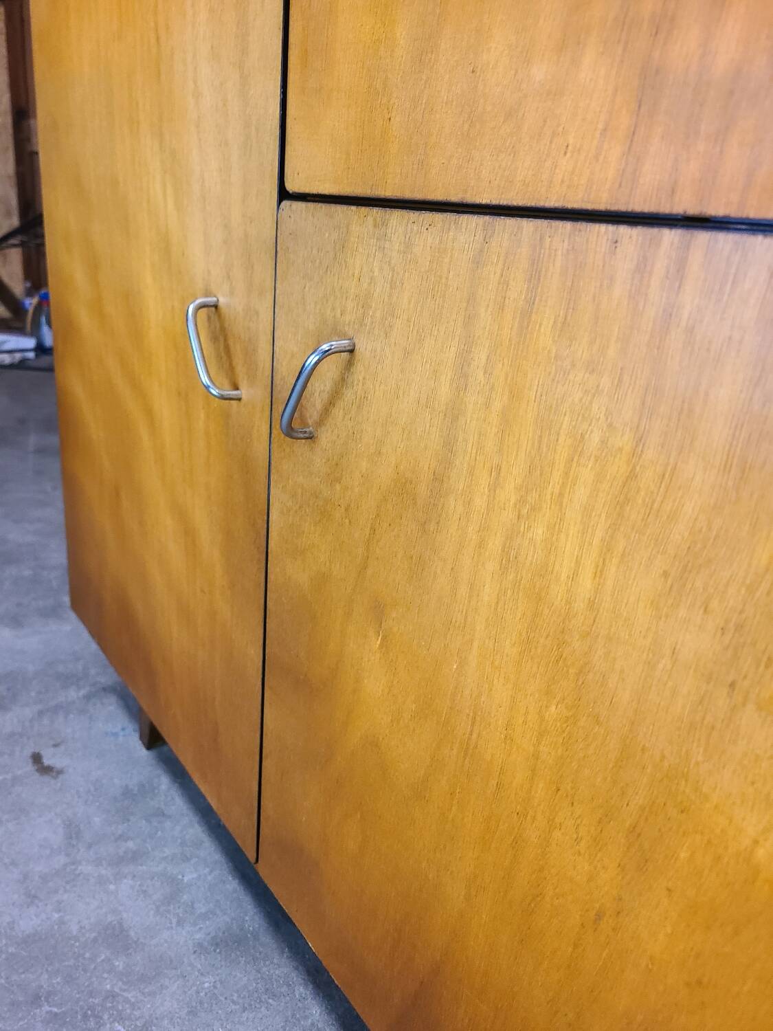 Light wood sideboard, mid-20th century