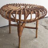 Rattan stool