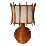 Rattan lamp