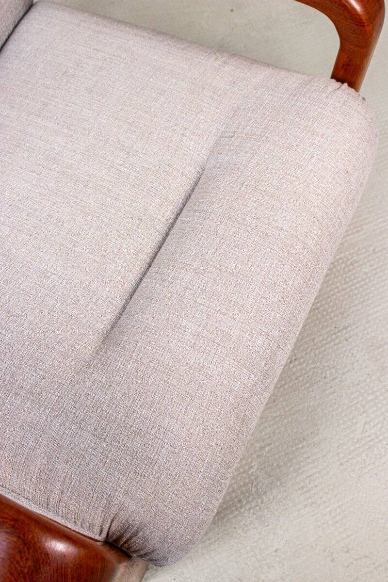 Fauteuil Vintage en Teck de Komfort, Danemark, 1980s