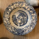 Mill Stream Blue Porcelain Plates