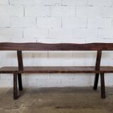 Rustic bench from the 70/80