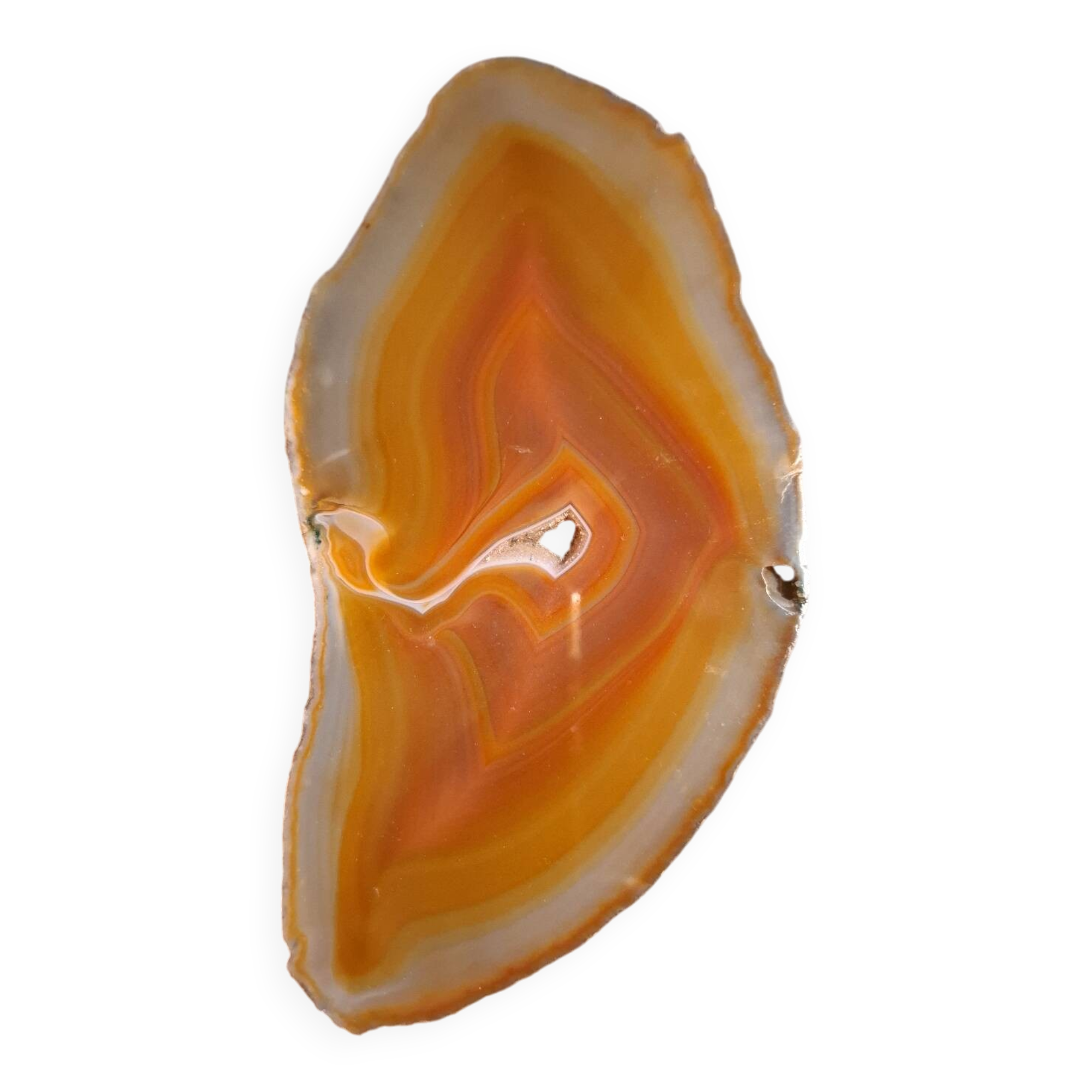 Coaster, slice of agate