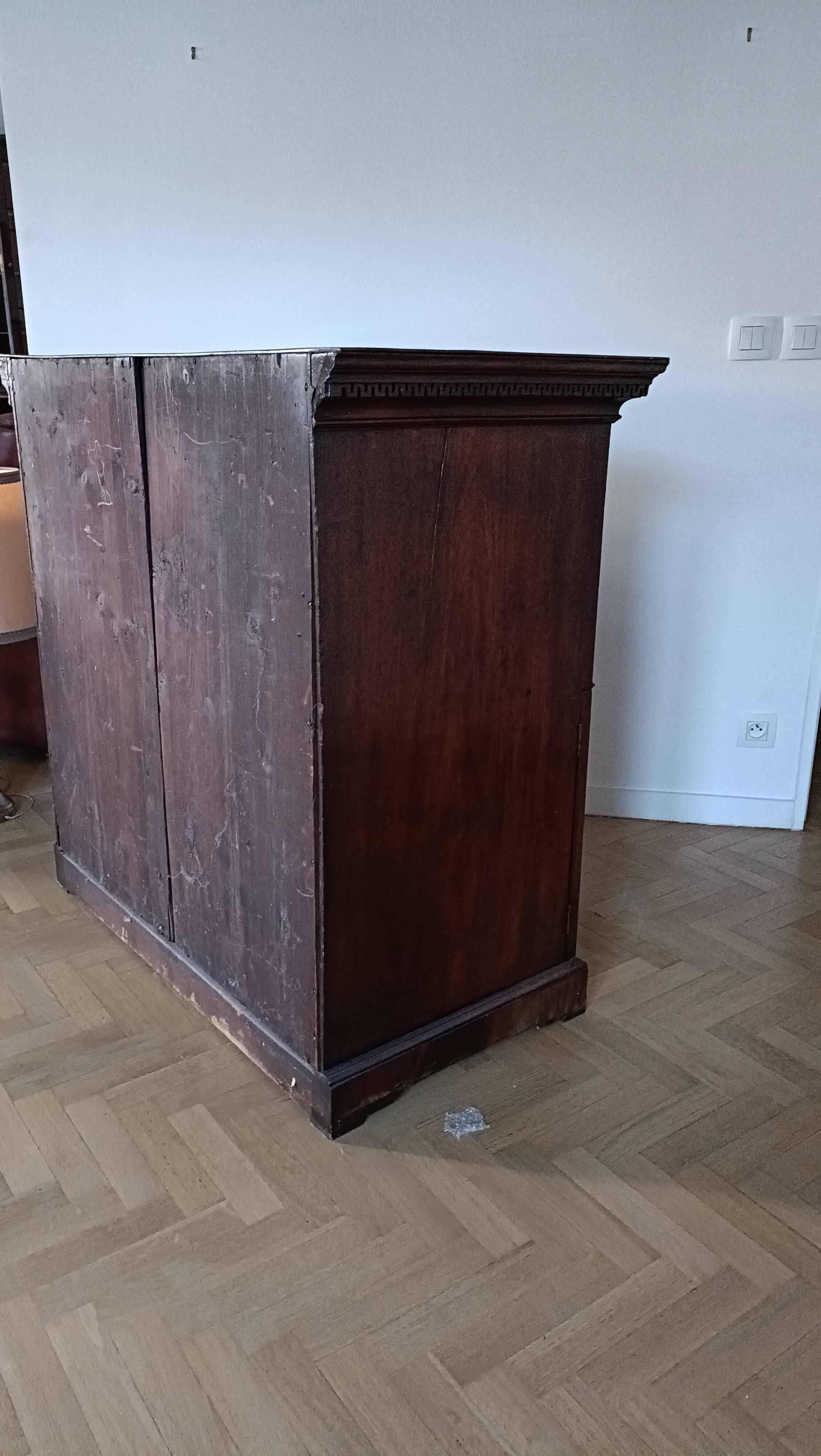 19th century mahogany sideboard