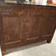 Important Empire Commode in walnut – black marble – 19th century