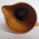 Digoin e-sandstone pitcher, honey colour, 22 cm