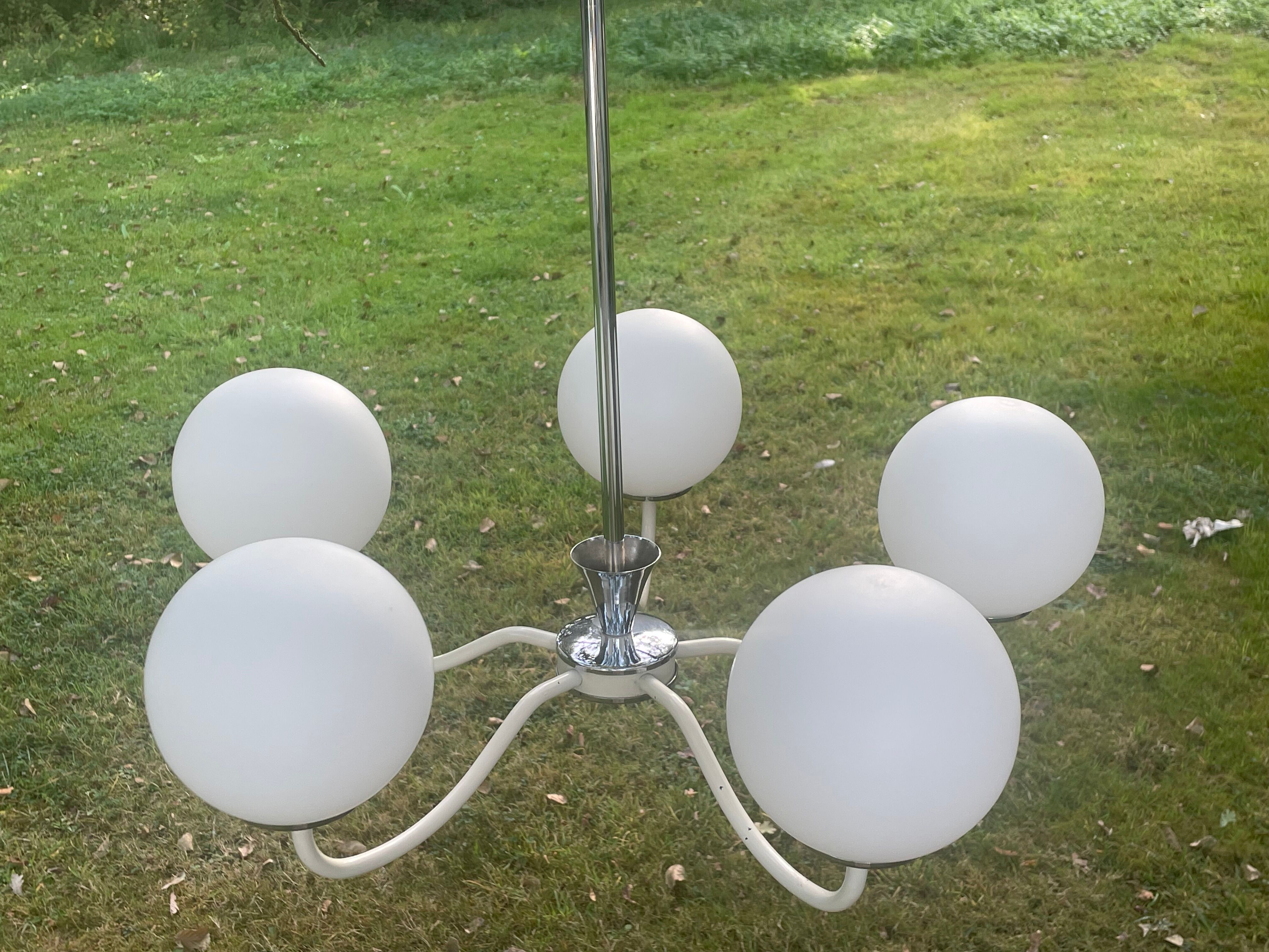 Lustre 5 lumières vintage