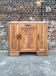 Art Deco buffet with marble top, antique sideboard.