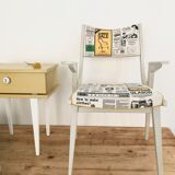 Vintage armchair retro patterns