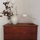 Vintage Midcentury desk lamp in brown leather and chrome Atelje Lyktan, Sweden