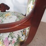 4 armchairs from the Restoration period (19th century)