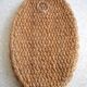 old rope mirror Audoux Minet vintage design 1950s old mirror 50s