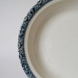 Plat creux en terre de fer modèle salins modèle françois 1er xixème