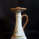 Lamp foot candle holder shape in handmade sandstone