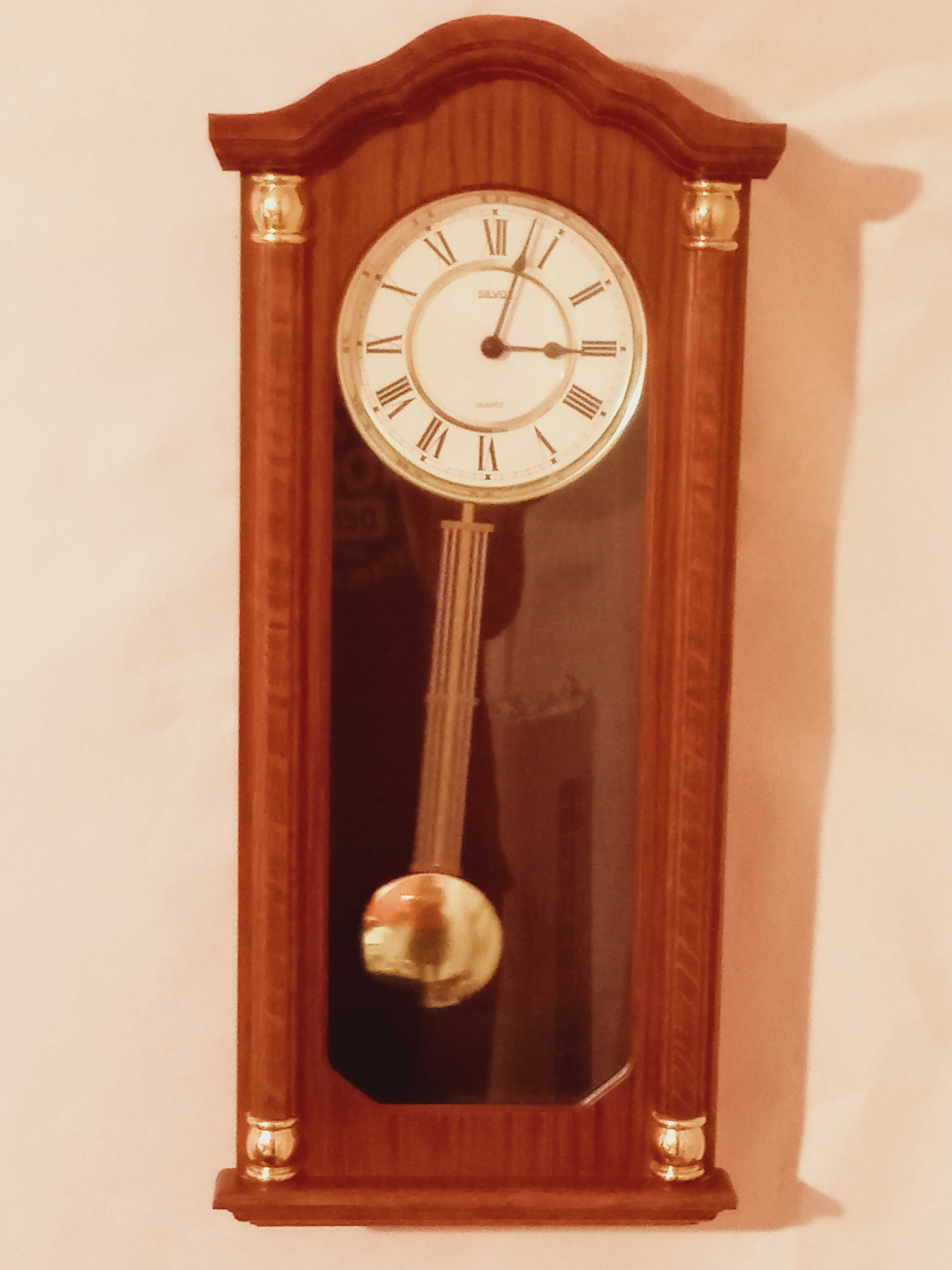 Silvoz pendulum wall pendulum clock (chime).