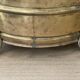 Antique brass umbrella stand