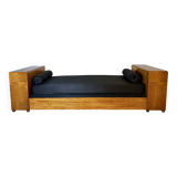 Art Deco daybed attributed to Jules Emile Leleu, Prince of Monaco model, 1927