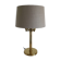 Lampe de table vintage laiton Deknudt