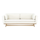Sofa 210 White Curlet