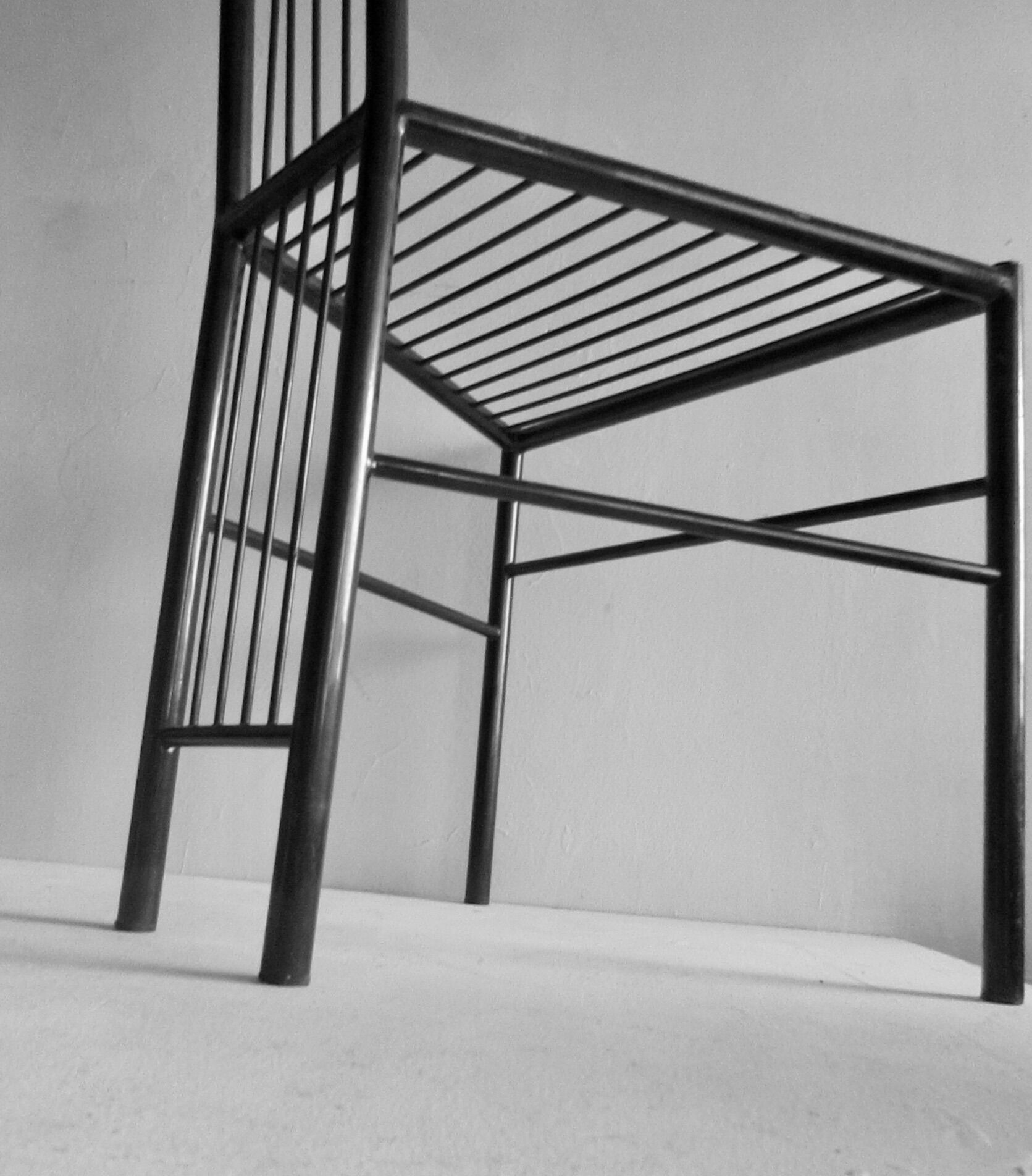 Metal chair Leopold Gest