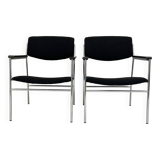Gijs van der Sluis Minimalist Lounge chair , 1970s