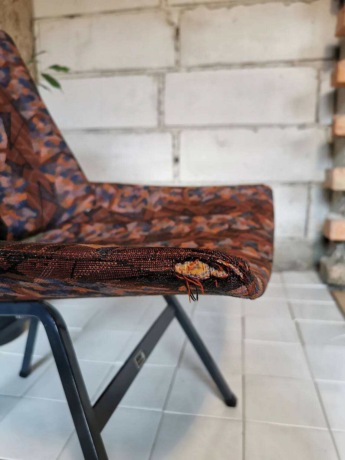 Vintage Lupina Shell Lounge Chair: Niko Kralj, Retro 1960s Yugoslav Design