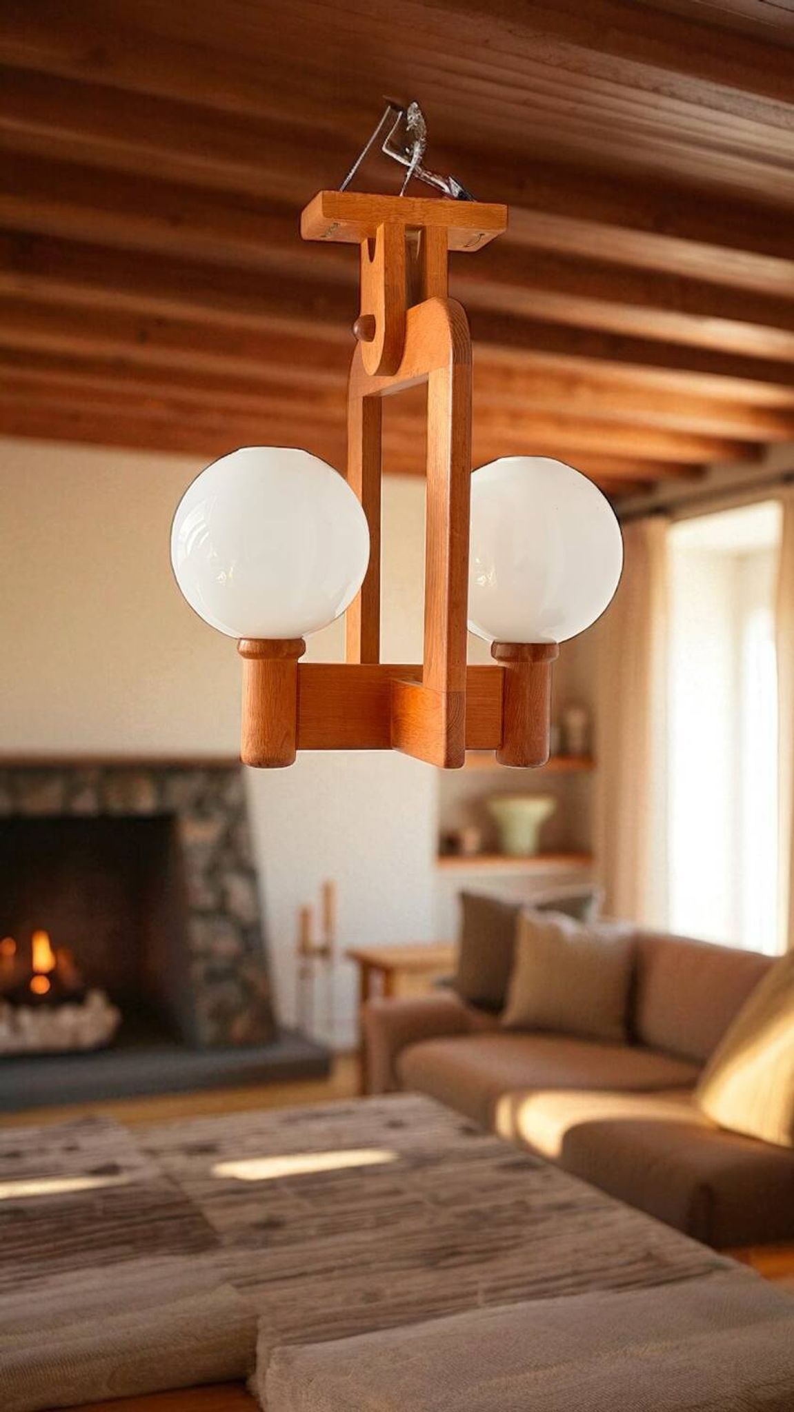 Ceiling pendant light Mérignies, Guillerme and Chambron