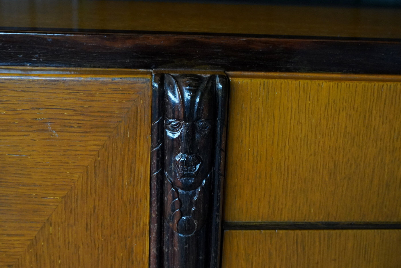 Art Deco Amsterdam School cabinet, The Netherlands 1930s
