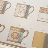 Framed poster Porcelain cups