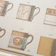Framed poster Porcelain cups