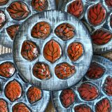 Vintage MBFA Pornic oyster service, 1960