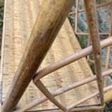 Vintage rattan shelf