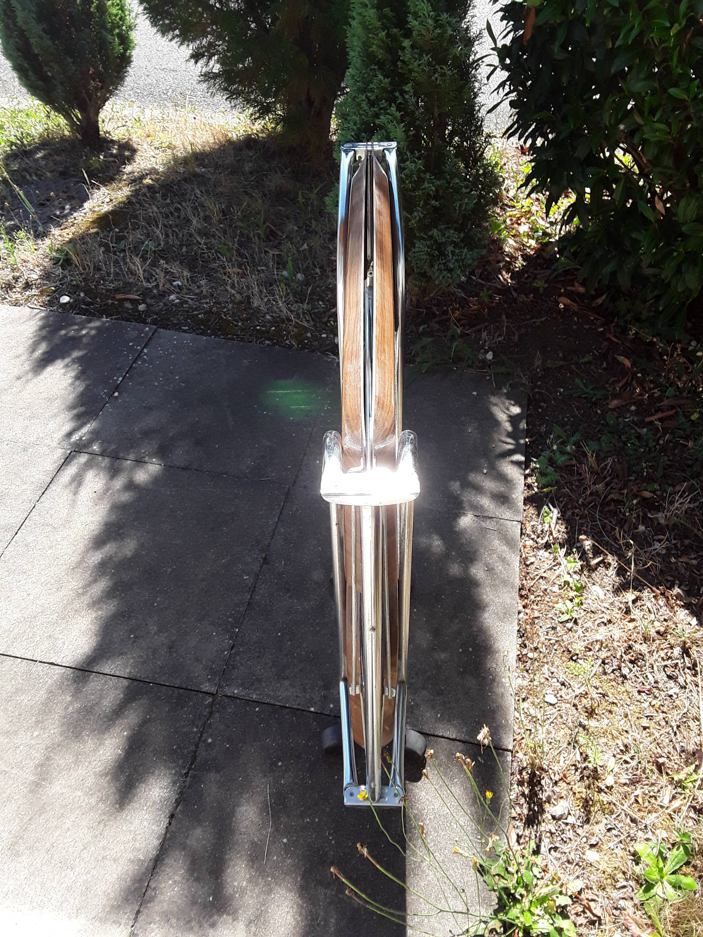 Vintage wheeled serving table