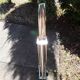 Vintage wheeled serving table