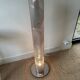Spiral column lamp in polished stainless steel Thierry Vidé