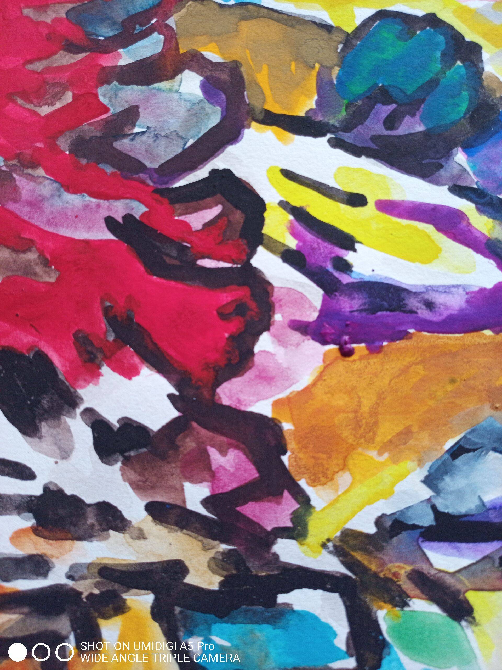 Pierre Lacroux (1909-1993) Gouache on paper 24 x 32 cm - from 1989 - (297)