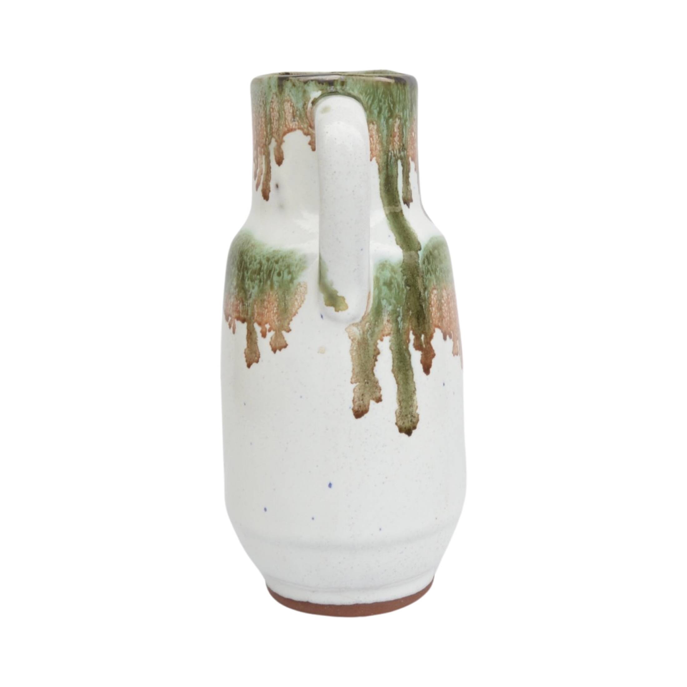 Ceramic jug, bŭlgarsko narodno tvorchestvo sofiya, bulgaria, 1970s.