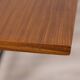 Vintage wooden table from the 1960s designed by Carlo Ratti for Lissoni.