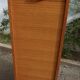 Vintage 1960s storage cabinet with curtains