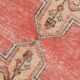 4x8 Vintage Soft Red & Samon Beige Turkish Handwoven Vintage Rug,177x230 Cm