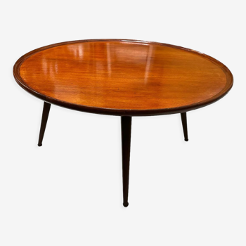 Table basse ronde du milieu du siècle