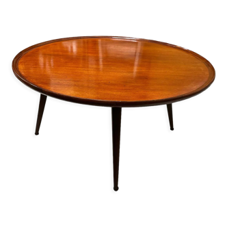 Table basse ronde du milieu du siècle